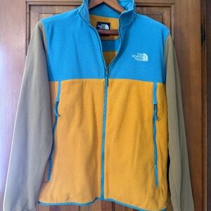 The North Face alpine glacier fleece zip-up